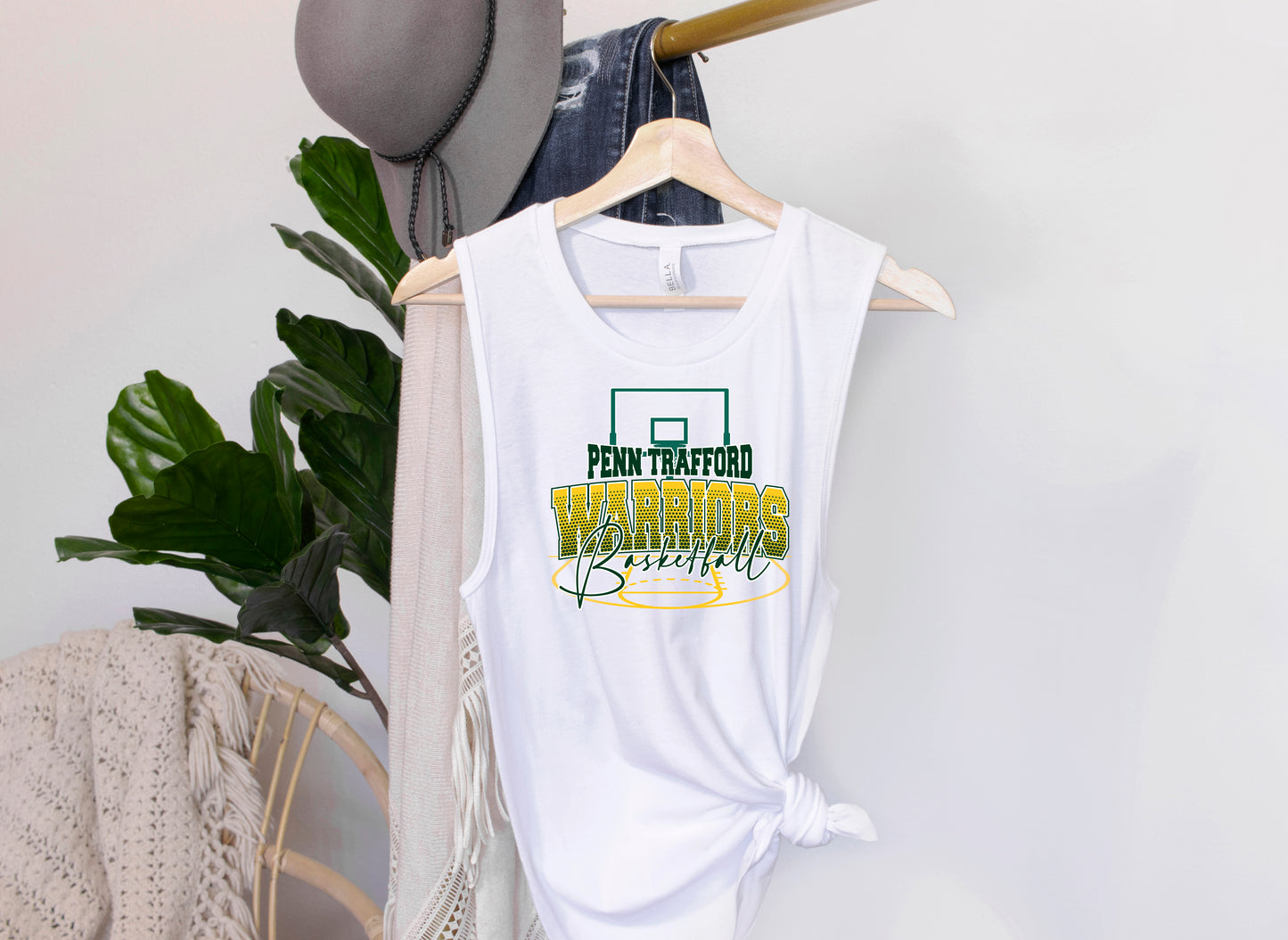 PT Warriors Basketball - Muscle Tank