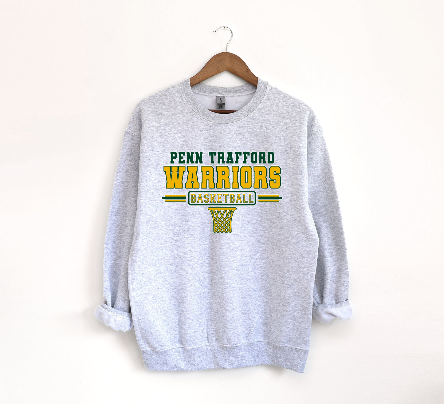 PT Basketball 3 - Adult Crew Sweatshirt
