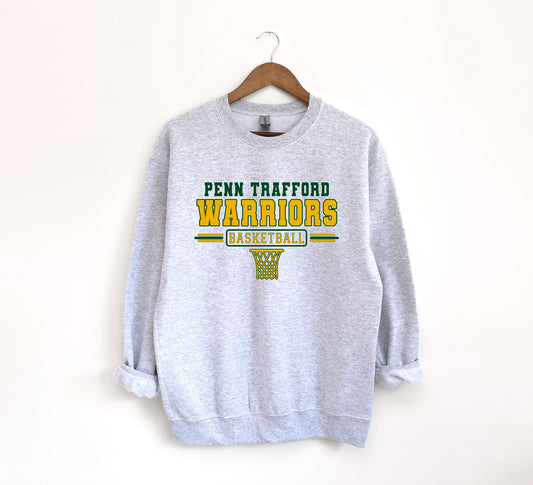 PT Basketball 3 - Adult Crew Sweatshirt