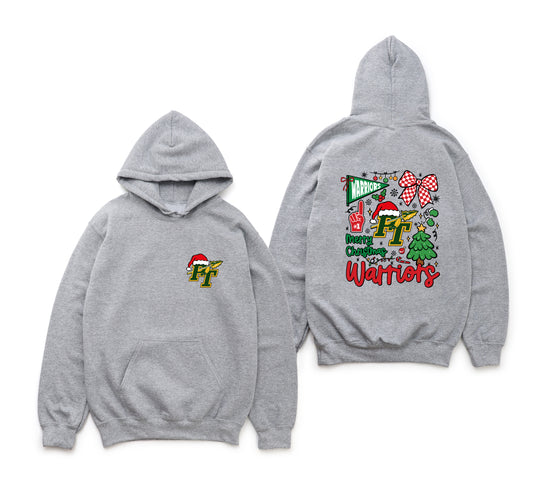 PT Warriors Christmas 2 - Adult Hoodie