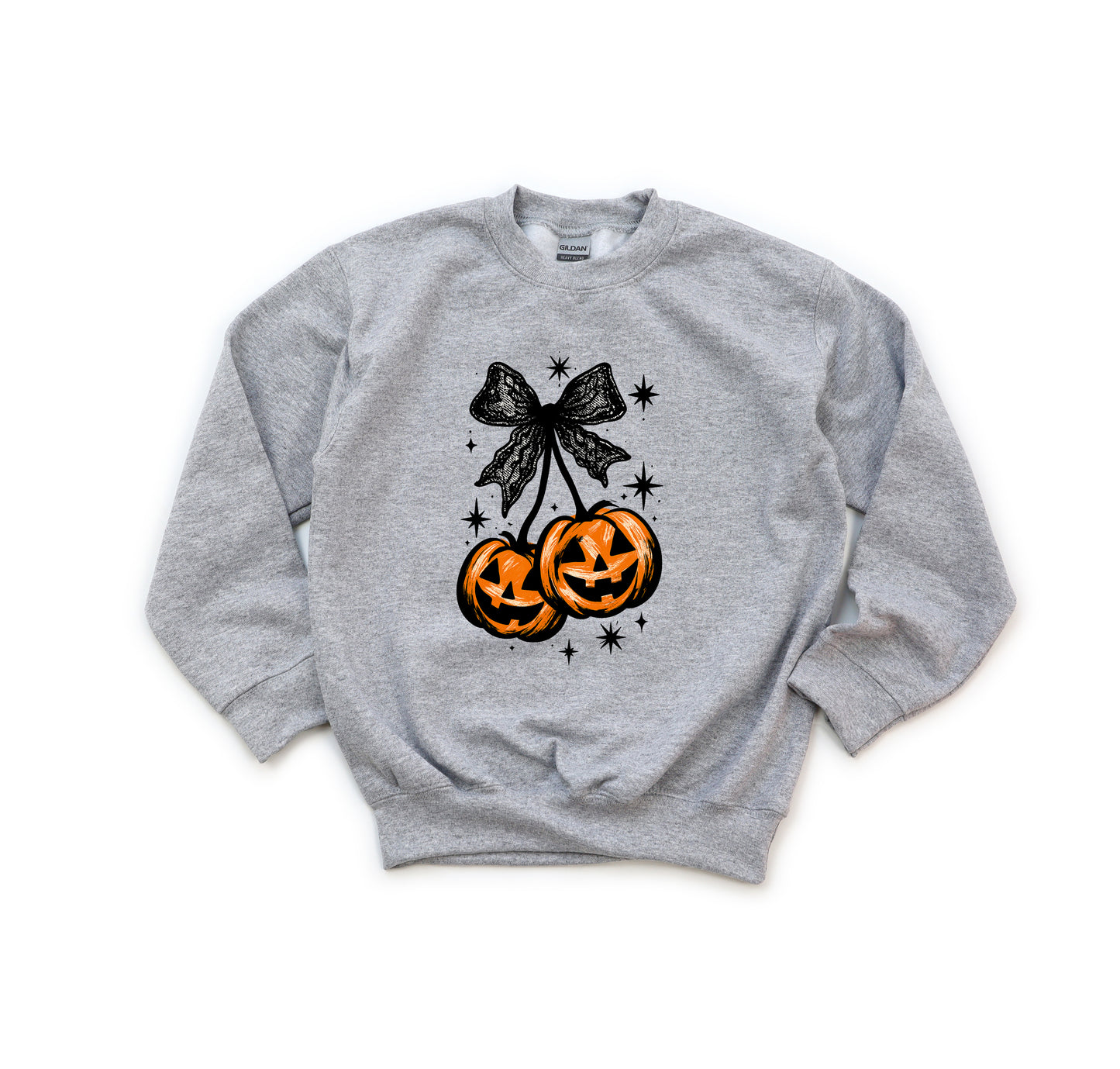 Pumpkin Cherries - Youth Crew Sweatshirt
