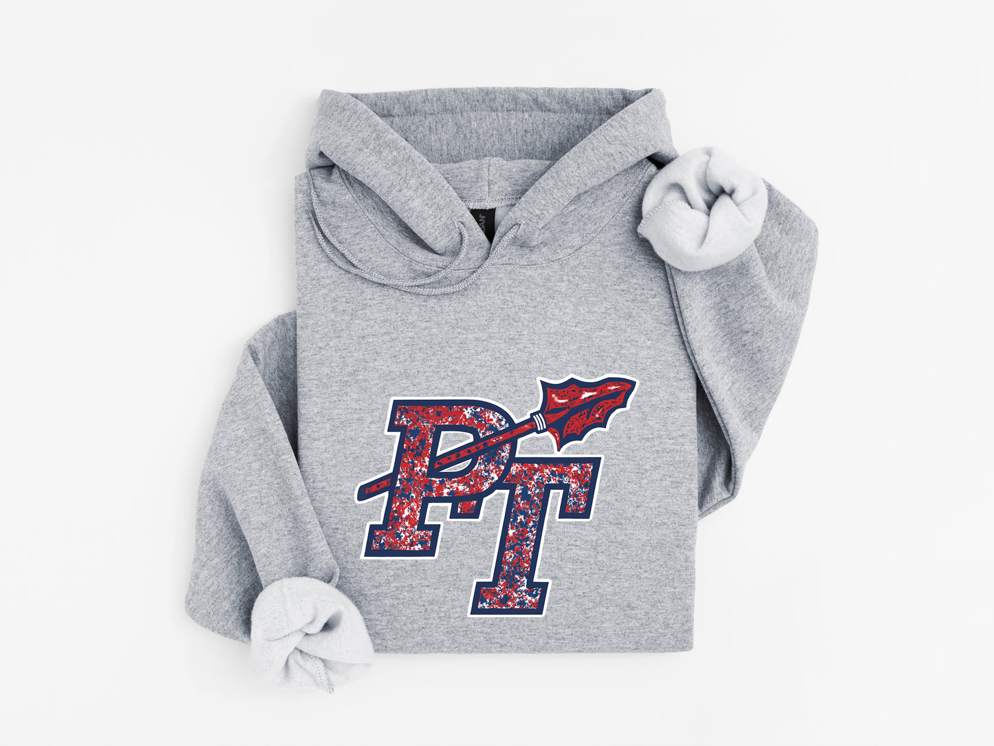 Red White & Blue PT - Adult Hoodie