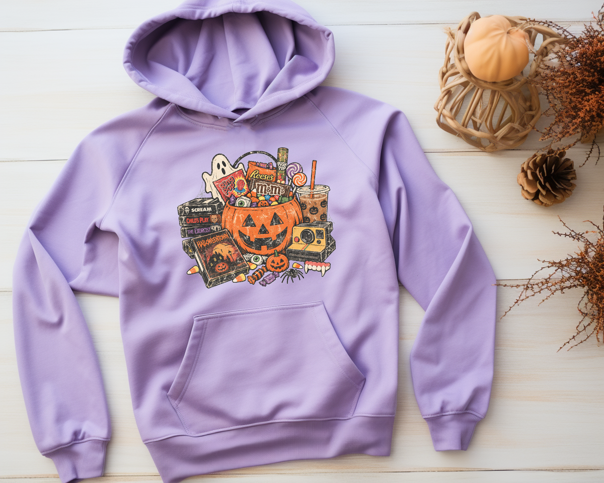Retro Halloween - Adult Hoodie