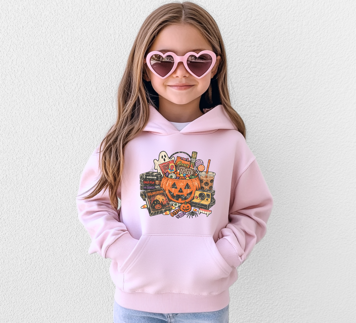 Retro Halloween - Youth Hoodie