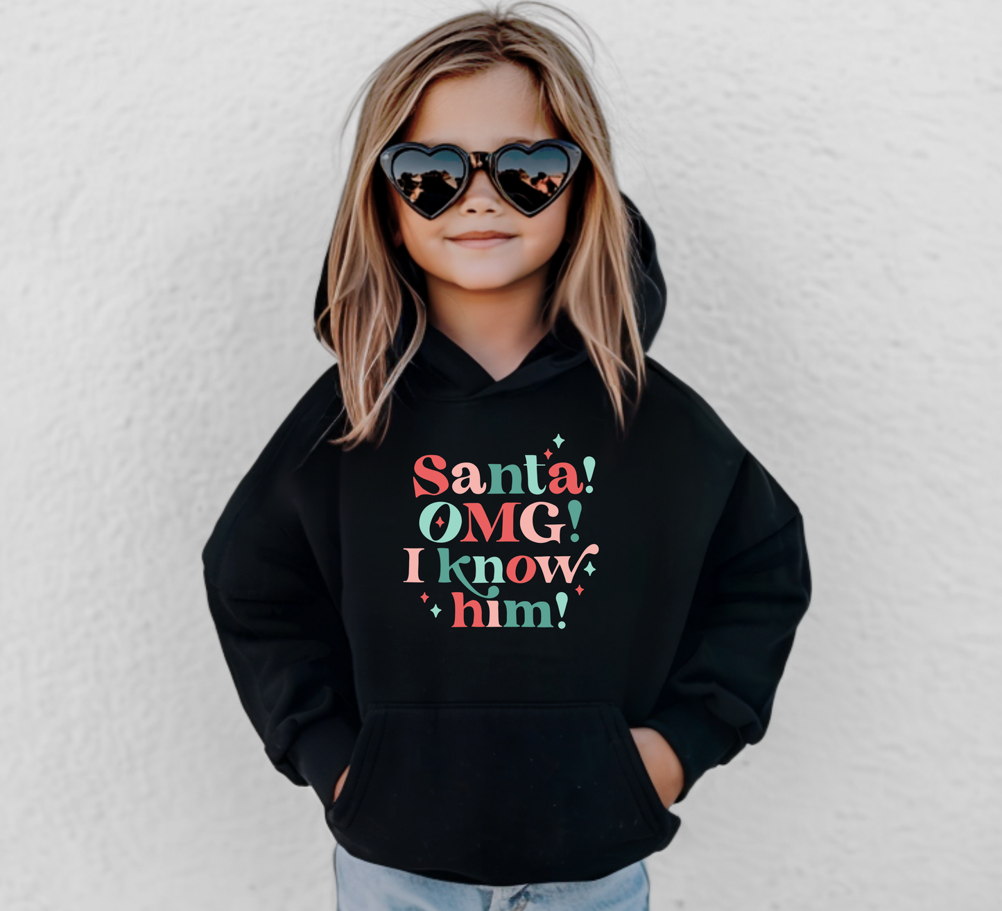Santa! OMG! - Youth Hoodie