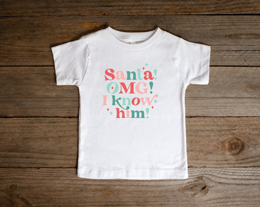 Santa! OMG! - Toddler T-Shirt