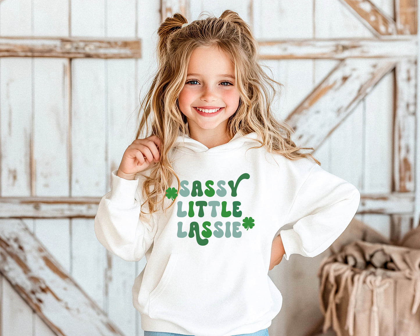 Sassy Little Lassy - Youth Hoodie