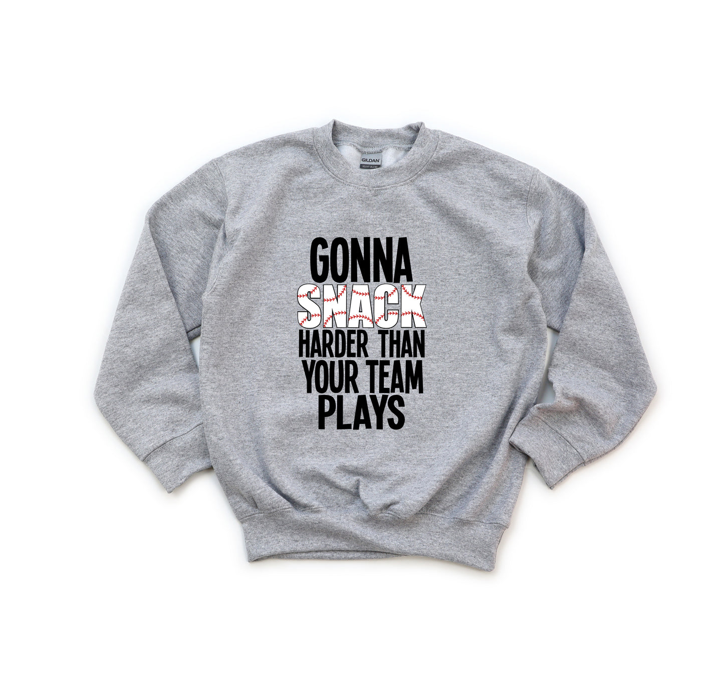 Snack Hard - Youth Crew Sweatshirt