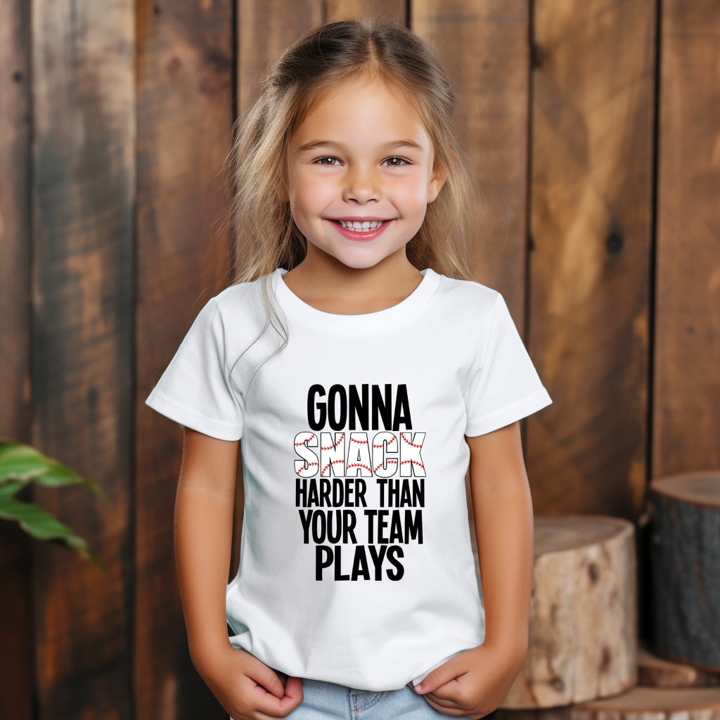 Snack Hard - Toddler T-Shirt