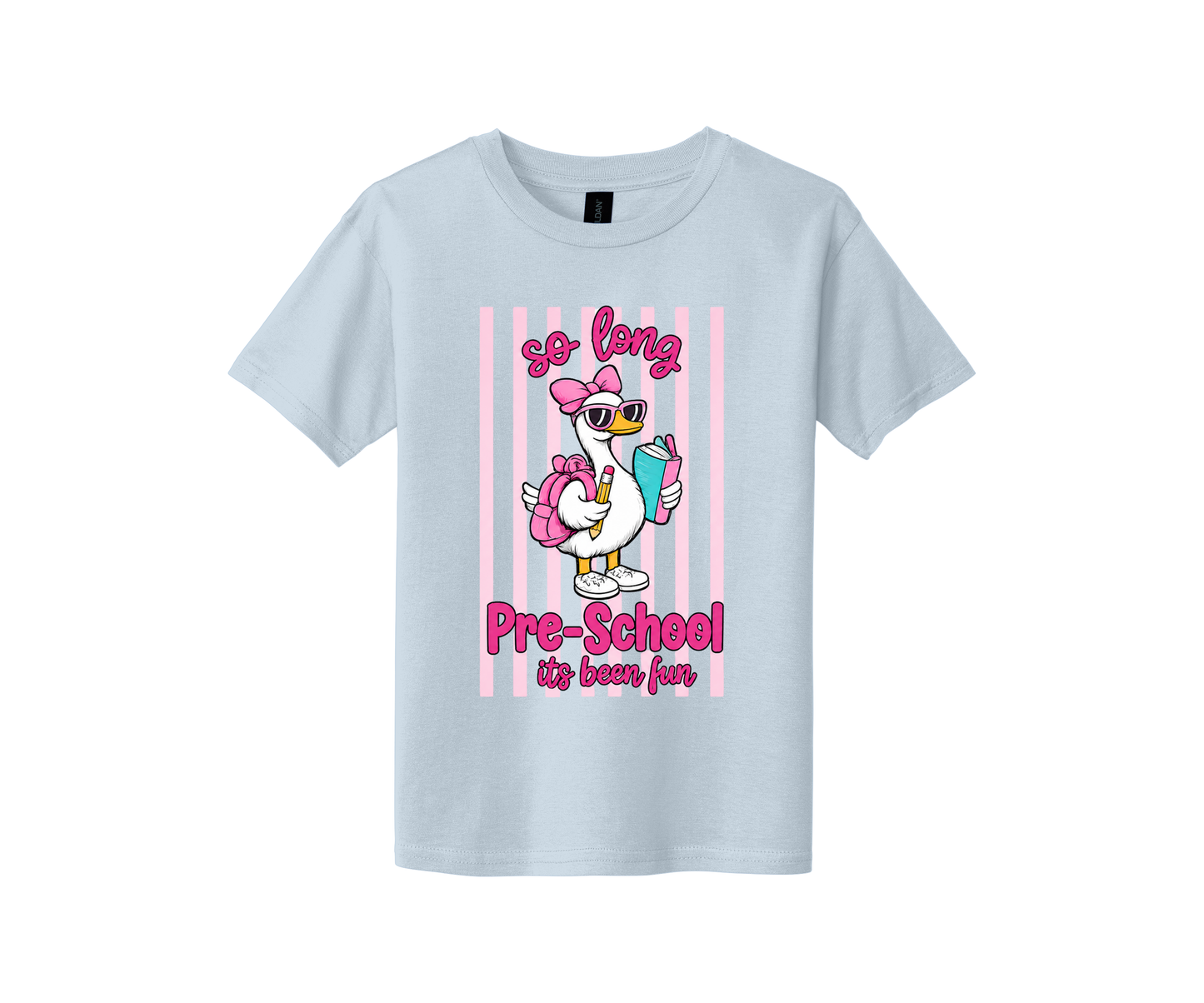 So long Pre-school (front & back) - Toddler & Youth T-Shirt