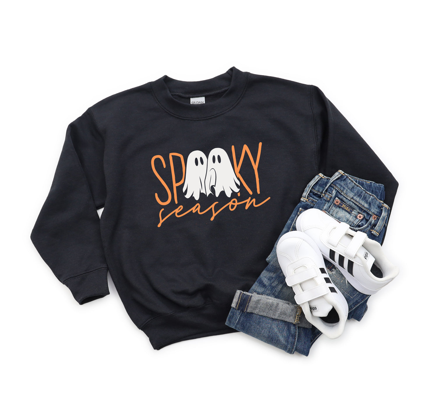 Spooky Season - Youth Crew Sweatshirt