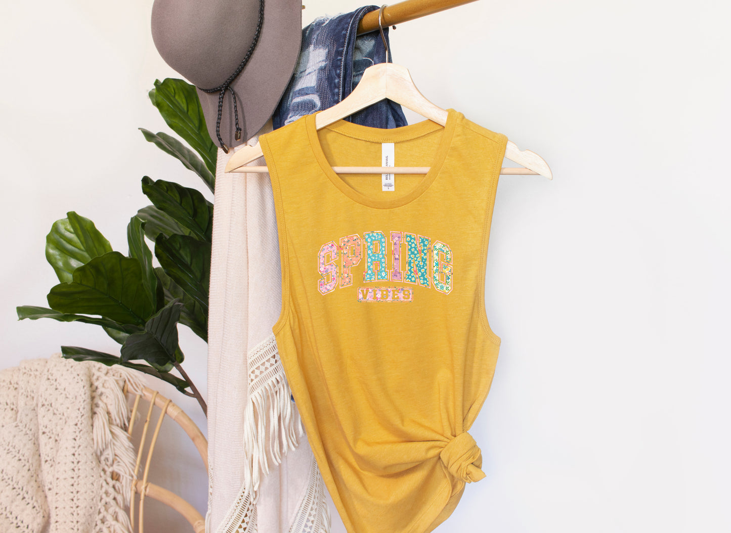 Spring Vibes - Muscle Tank