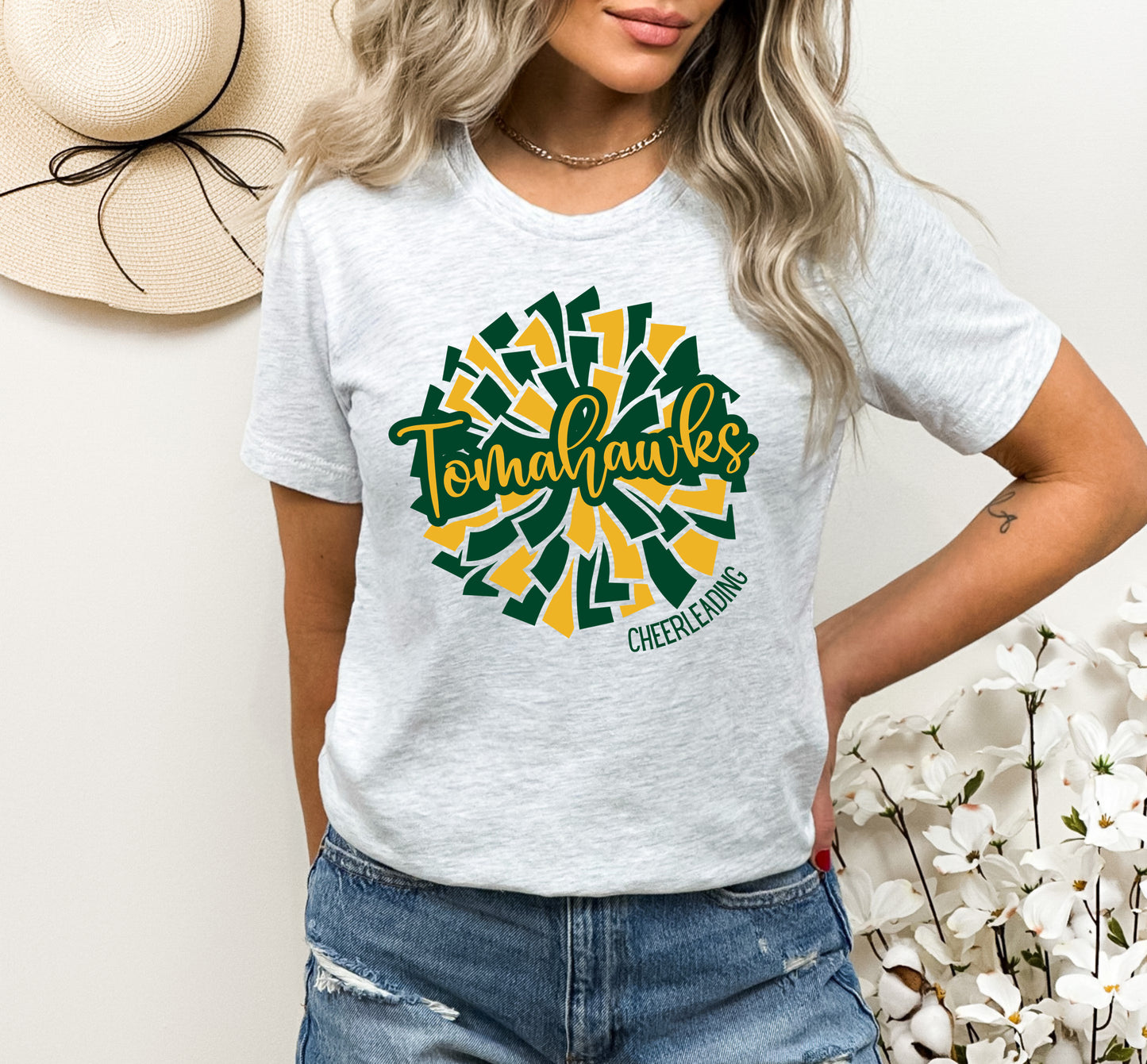 Tomahawks Cheer - Adult Unisex T-Shirt