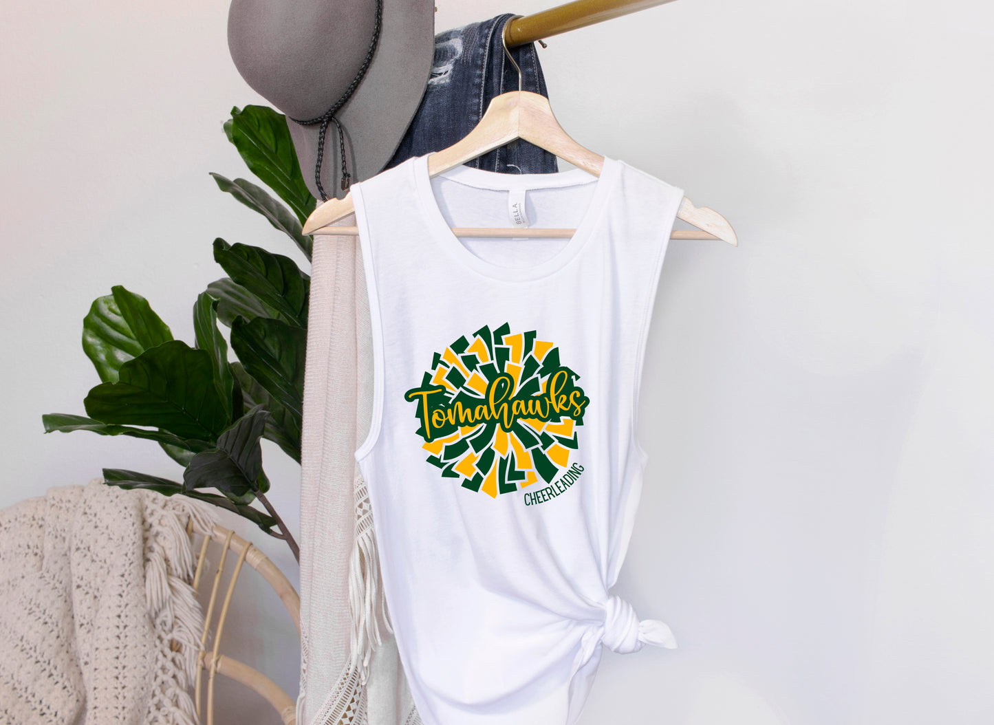 Tomahawks Cheer - Muscle Tank