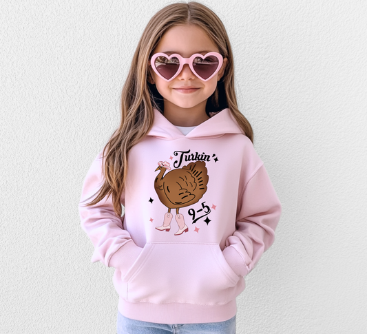 Turkin' 9 to 5 - Youth Hoodie