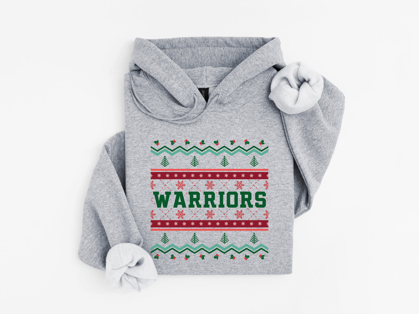 Warriors Ugly Sweater - Youth Hoodie