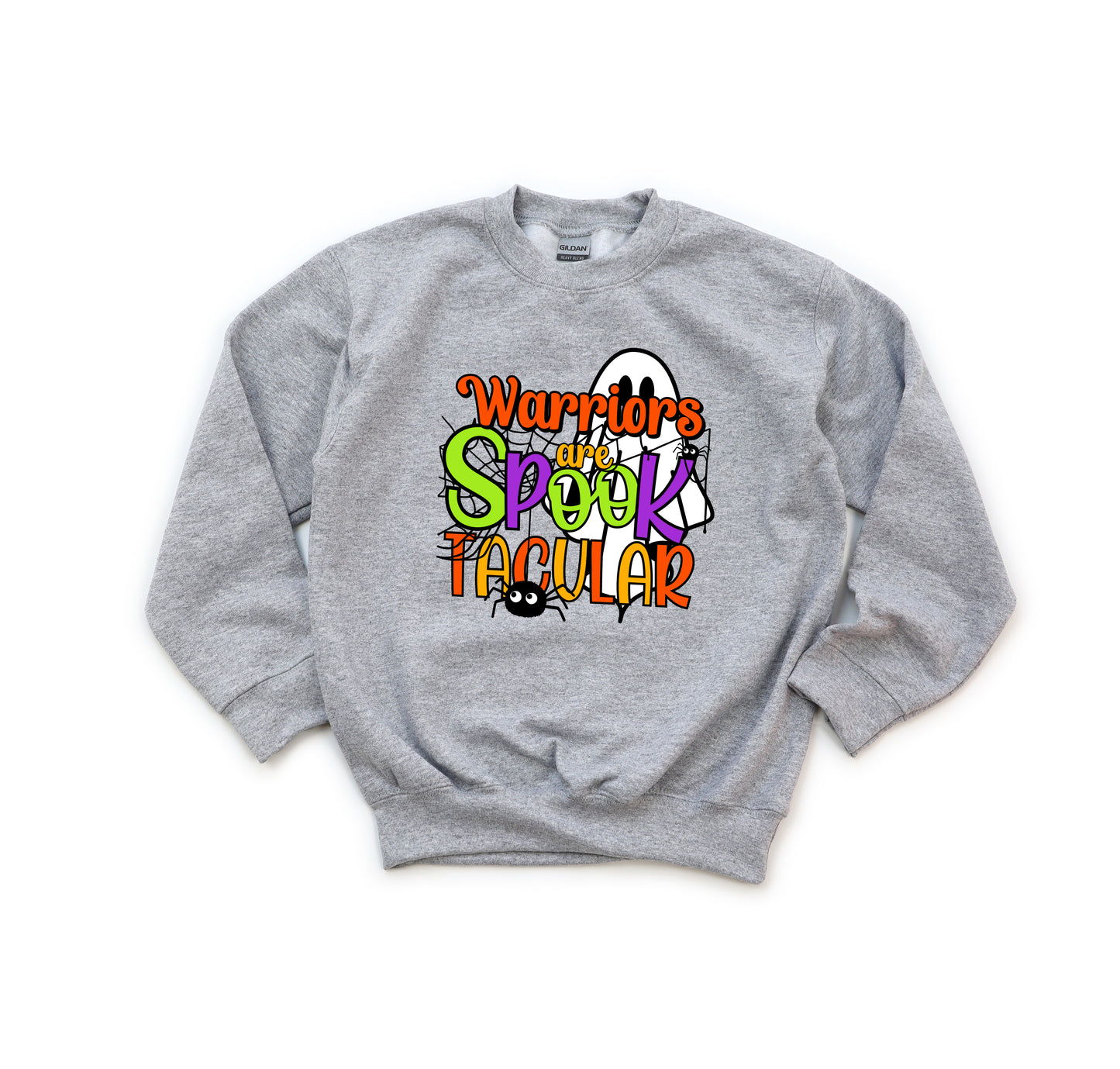 Warriors Are Spooktacular - Youth Crew Sweatshirt