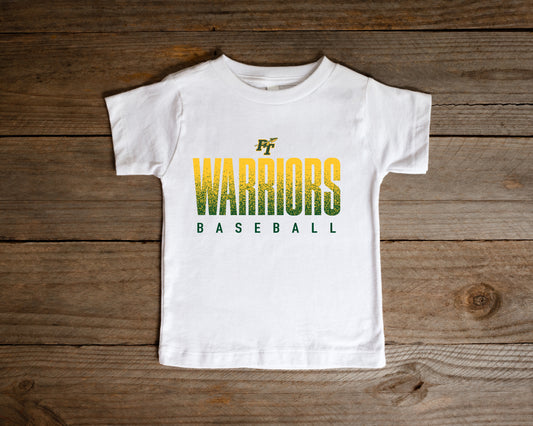 Warriors Baseball 2 - Toddler T-Shirt