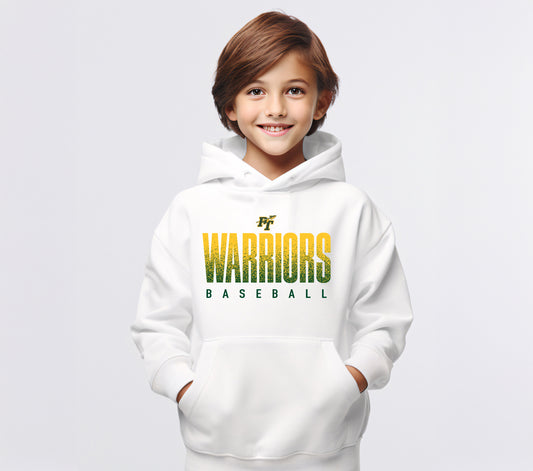 Warriors Baseball 2 - Youth Hoodie