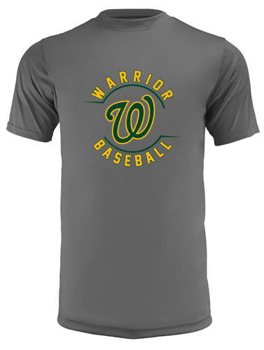 Warriors Baseball 3 - Adult & Youth A4 Dri-Fit T-Shirt