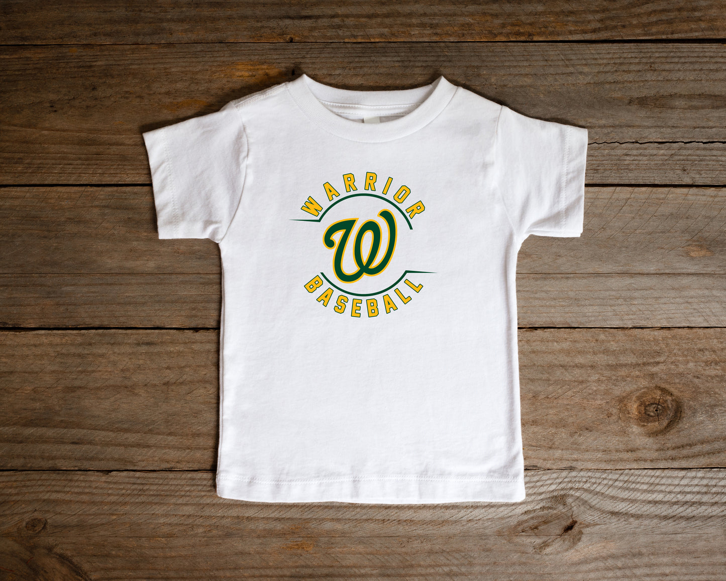 Warriors Baseball 3 - Toddler T-Shirt