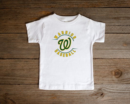 Warriors Baseball 3 - Toddler T-Shirt