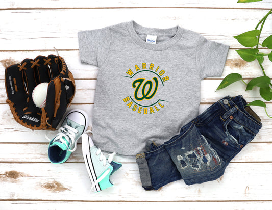 Warriors Baseball 3 - Youth T-Shirt
