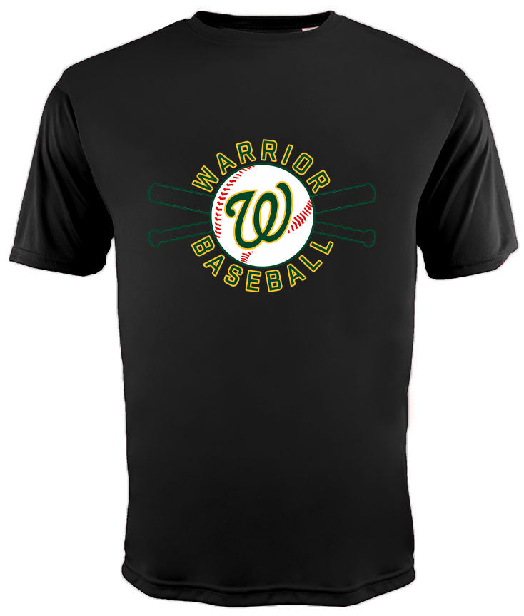 Warriors Baseball 4 - A4 Youth & Adult Dri-Fit T-Shirt