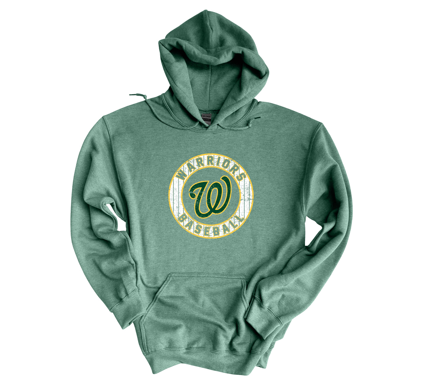 Warriors Baseball 5 - Adult Hoodie