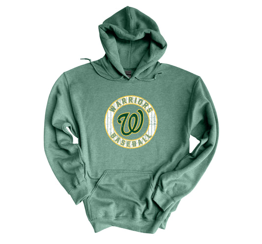 Warriors Baseball 5 - Adult Hoodie