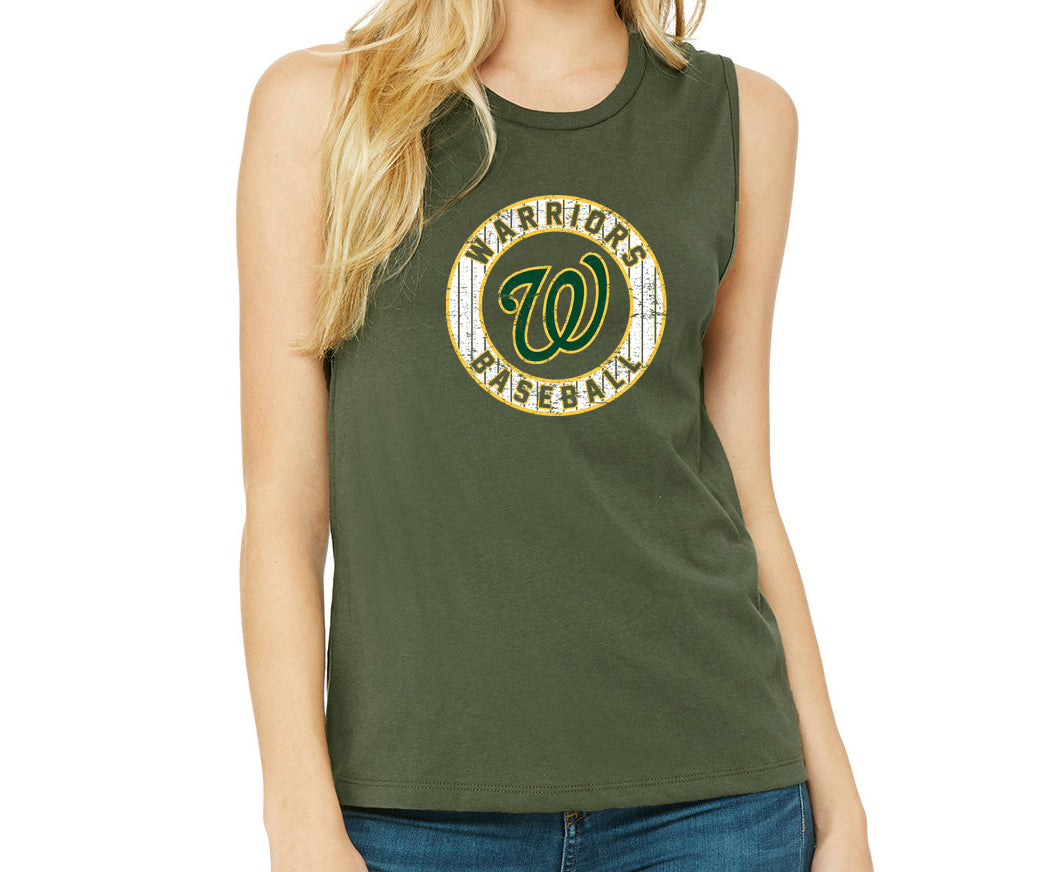 Warriors Baseball 5 - Muscle Tank