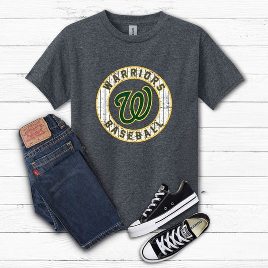 Warriors Baseball 5 - Youth T-Shirt