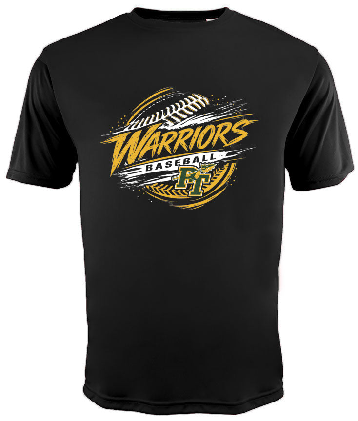 Warriors Baseball 6 - A4 Youth & Adult Dri-Fit Shirt