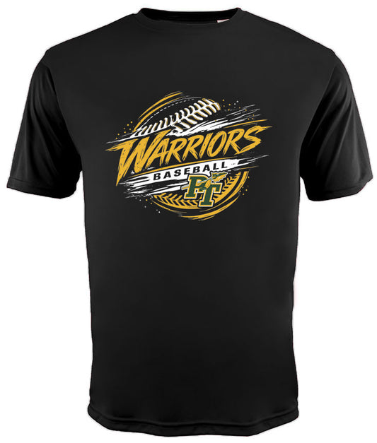 Warriors Baseball 6 - A4 Youth & Adult Dri-Fit Shirt