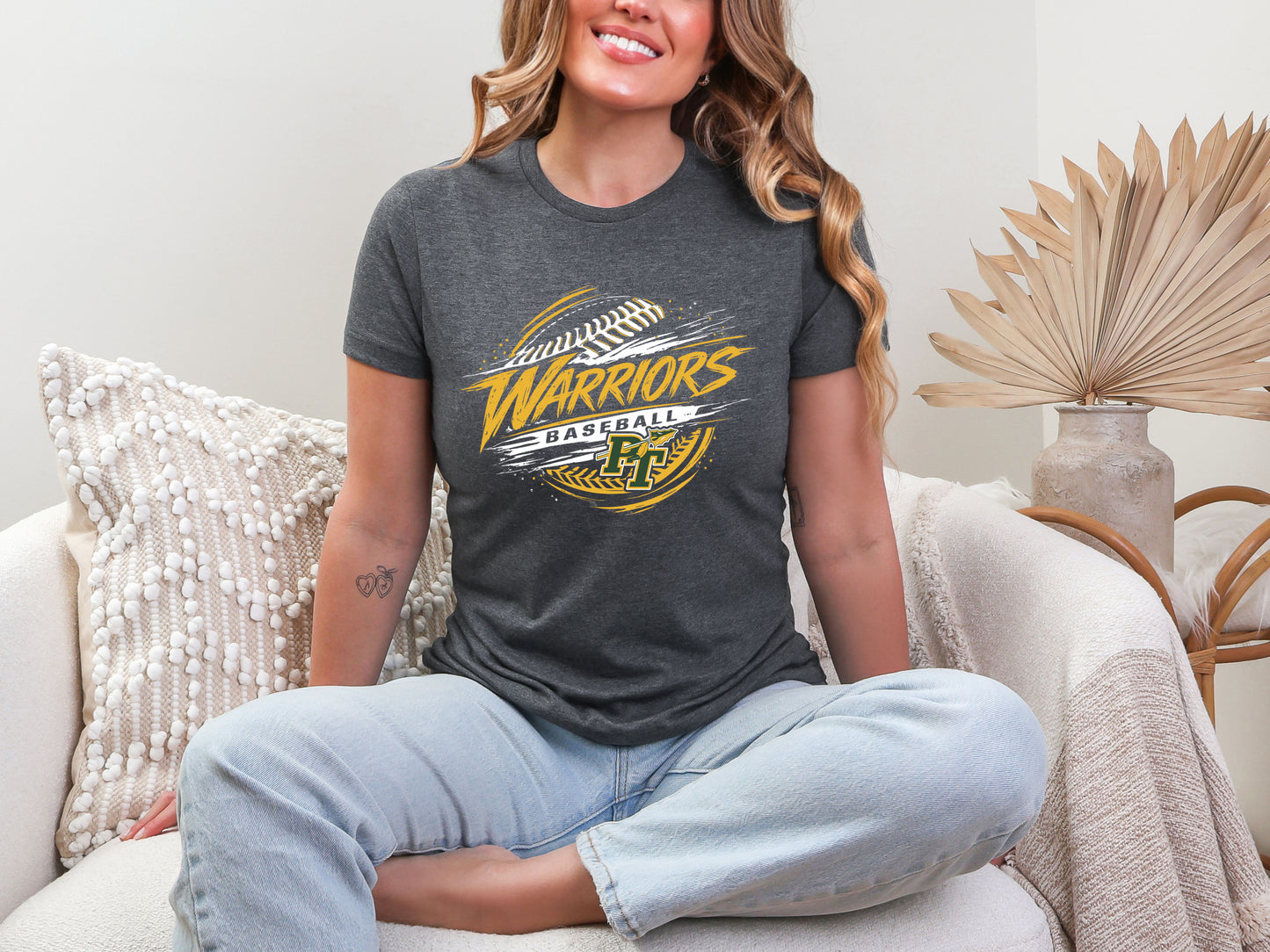 Warriors Baseball 6 - Women's Tee