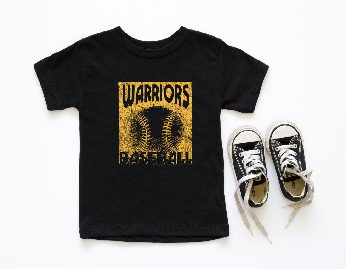 Warriors Baseball Gold - Toddler T-Shirt