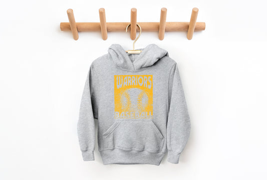 Warriors Baseball Gold - Youth Hoodie