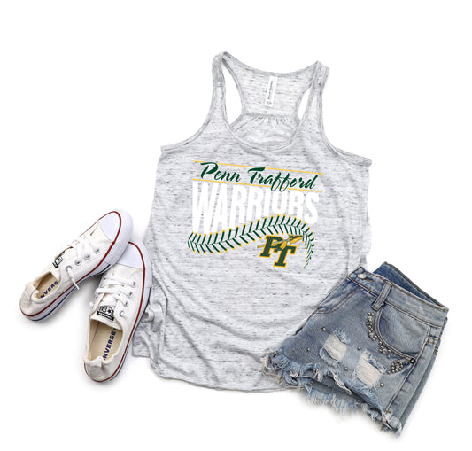 Warriors Baseball Stitch - Flowy Tank