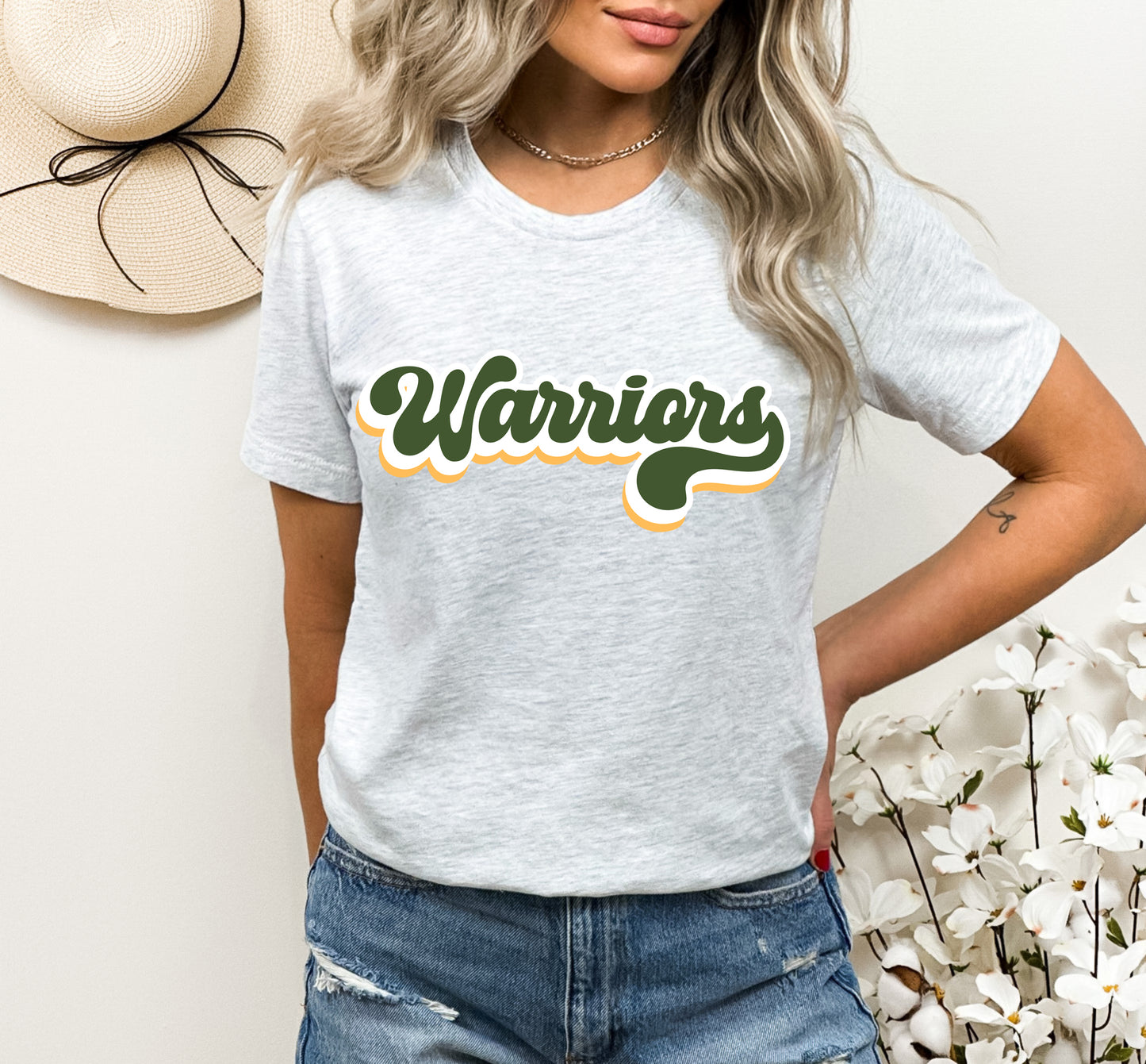 Warriors Bubble Graphic - Adult Unisex T-Shirt