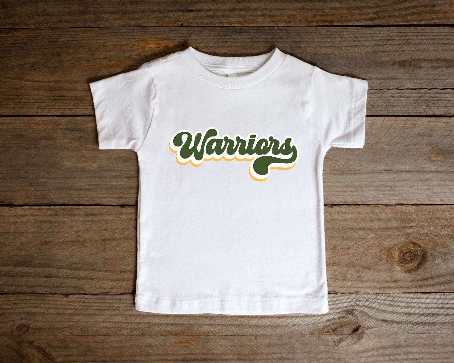 Warriors Bubble Graphic - Youth T-Shirt