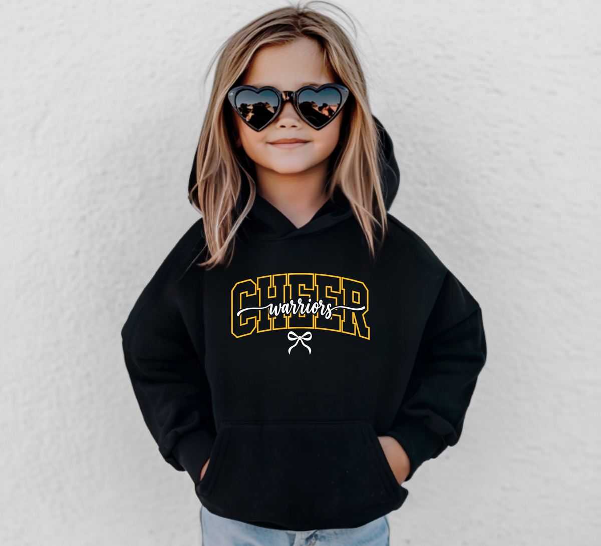 Warriors Cheer 2 - Youth Hoodie