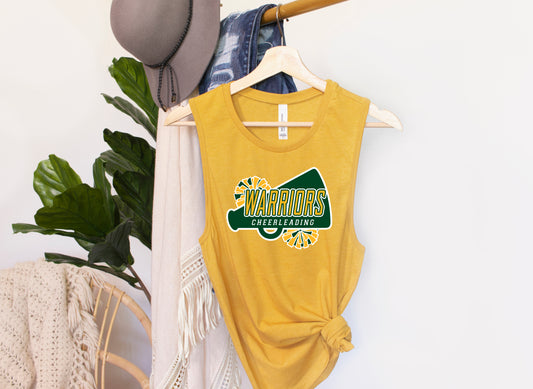 Warriors Cheerleading - Muscle Tank