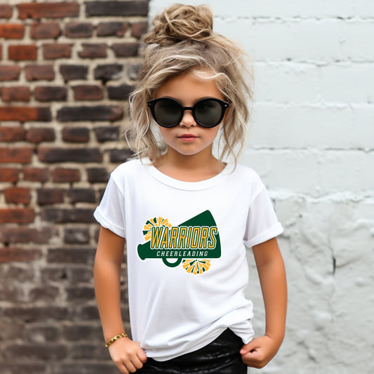 Warriors Cheerleading - Toddler T-Shirt