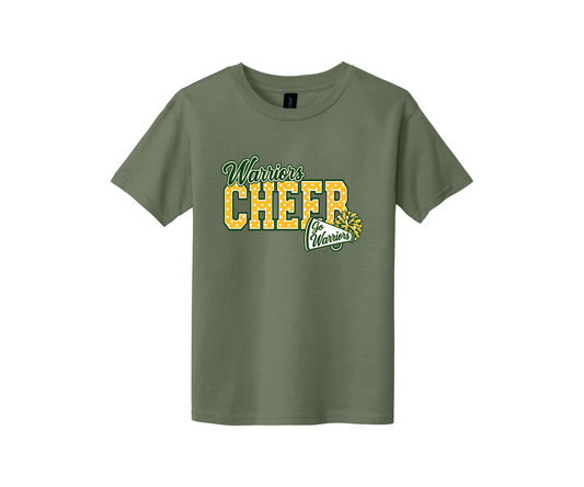 Warriors Cheer Polka Dots - Youth T-Shirt