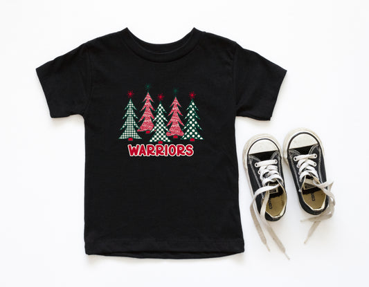 Warriors Christmas Trees - Toddler T-Shirt