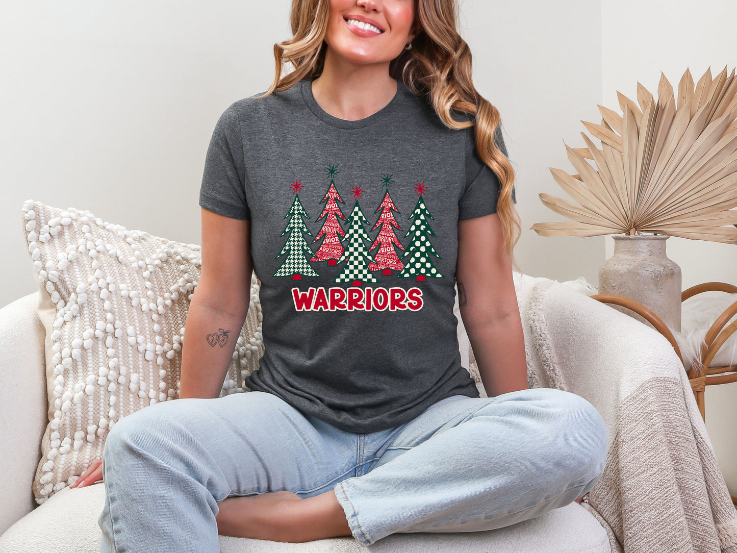 Warriors Christmas Trees - Women's T-Shirt