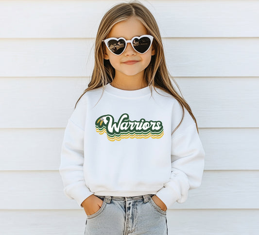 Warriors Feather - Youth Crew Sweatshirt
