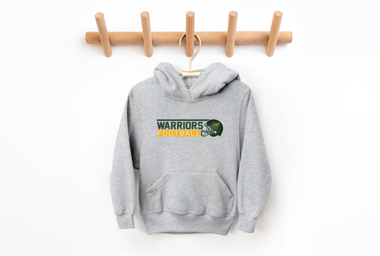 Warriors Football - Youth Hoodie