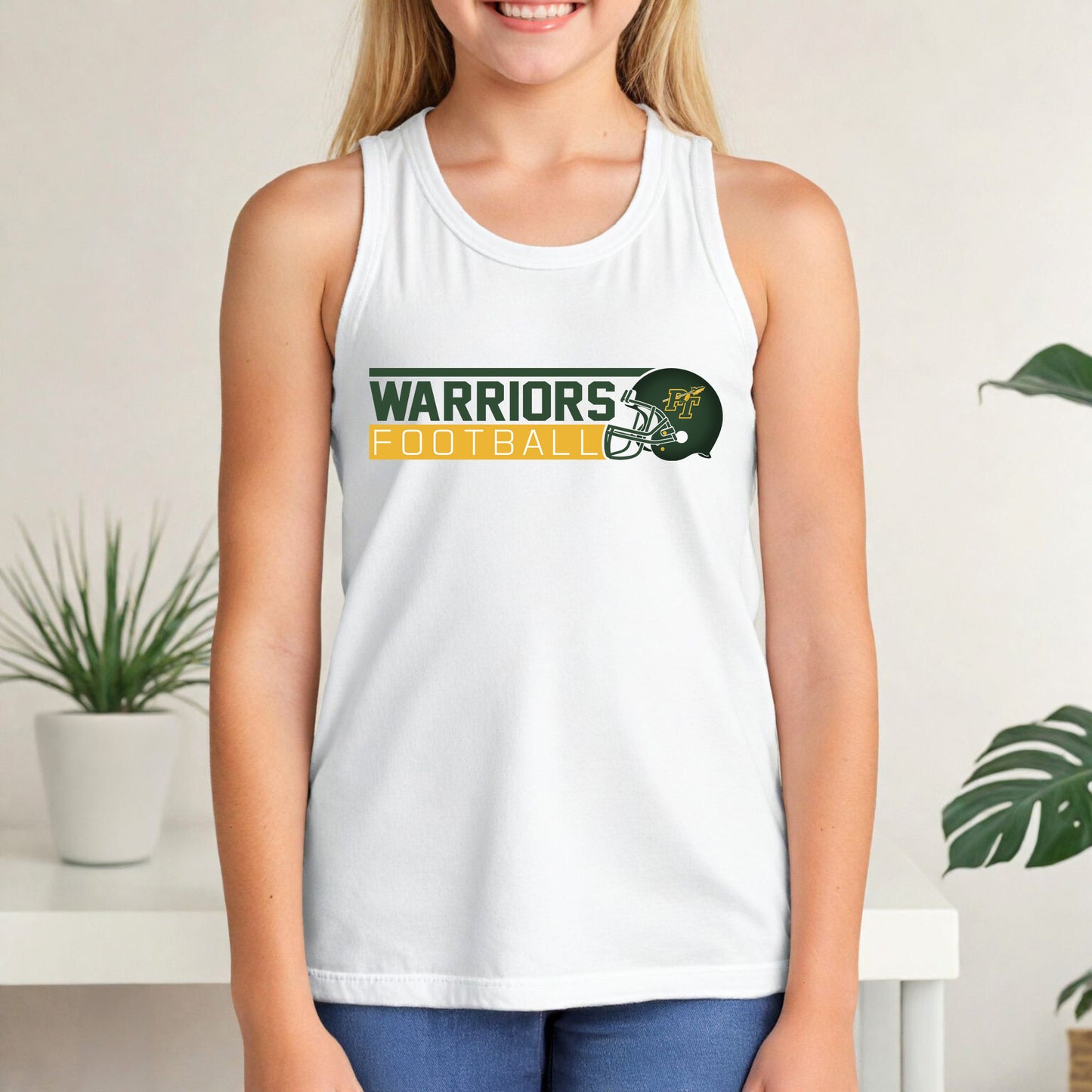 Warriors Football - Youth Tank