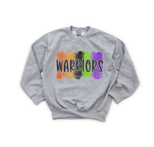 Warriors Halloween 1 - Youth Crew Sweatshirt